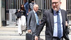 Eduardo Gil, uno de los primeros acusados del caso Montoro que se ha abstenido de declarar ante el juez, este martes en Tarragona.