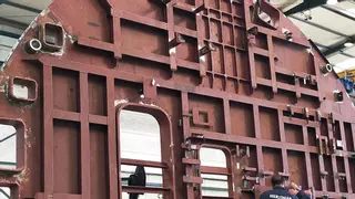 Robots vanguardistas de soldadura para ayudar a Navantia en el programa S-80