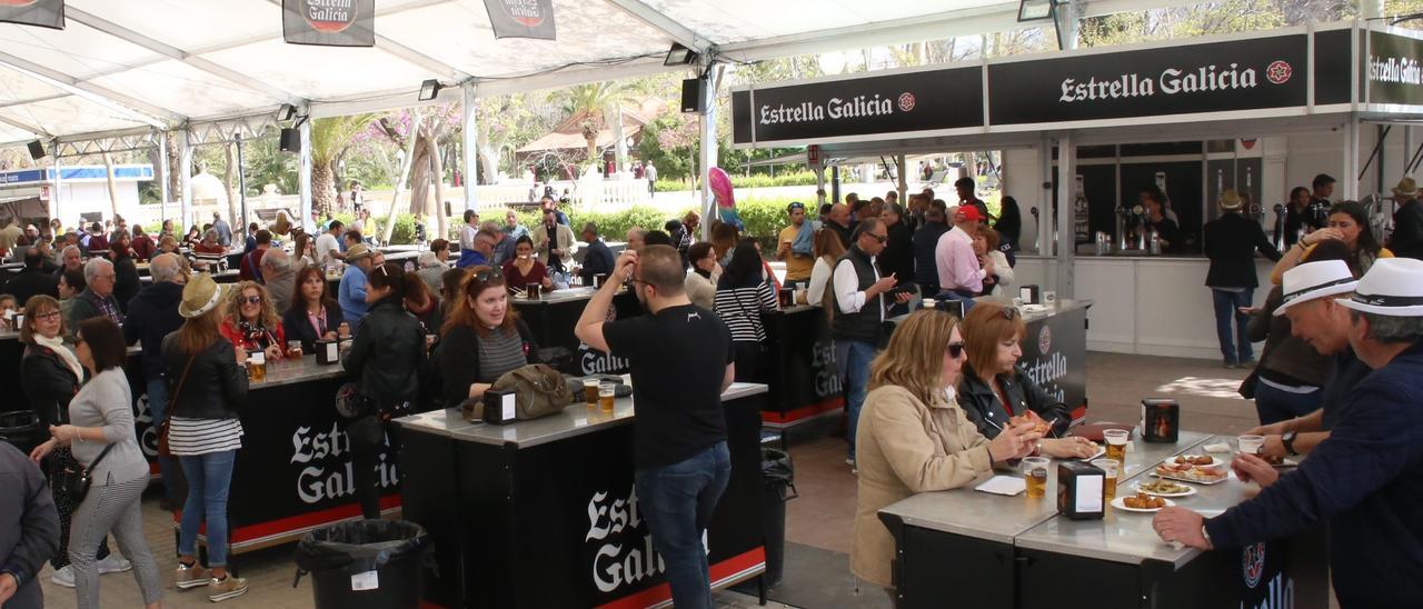 Imagen de archivo del Mesón de la Tapa y la Cerveza de las fiestas de la Magdalena.