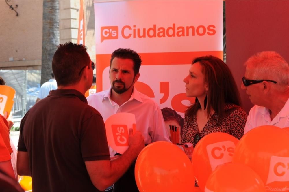 Albert Rivera visita Murcia y Los Alcázares