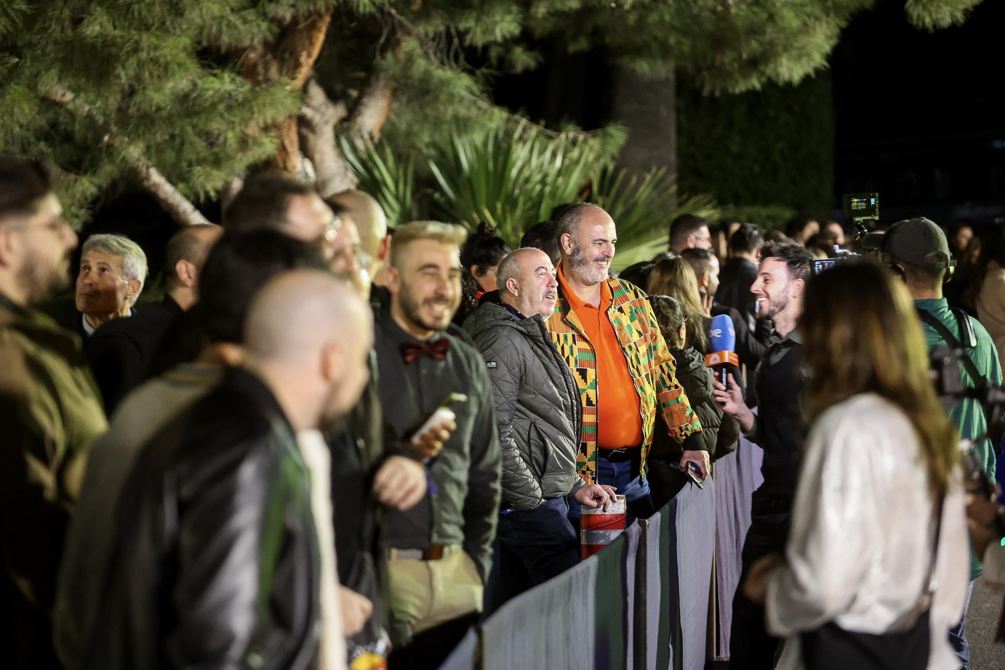 Alfombra naranja Benidorm Fest