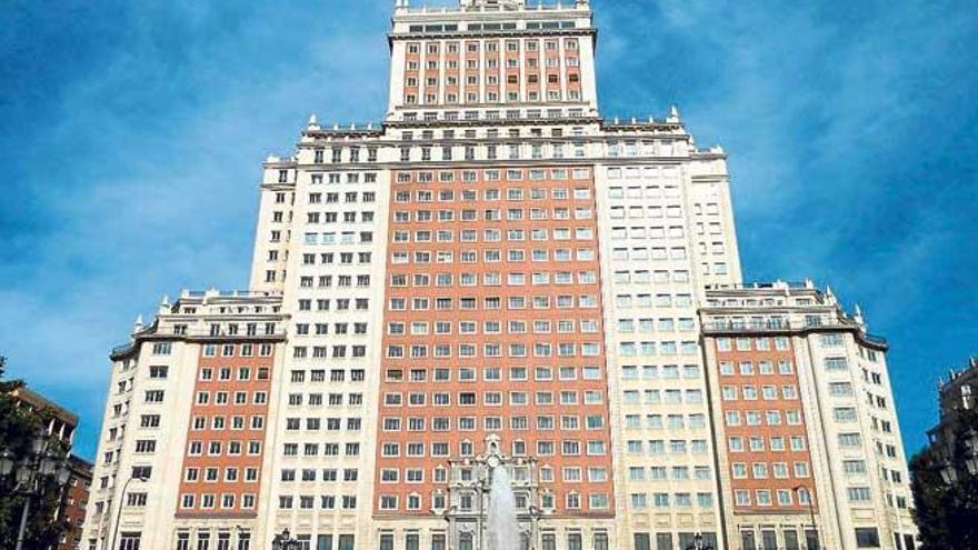El edificio España, en Madrid, será un hotel Riu Plaza.
