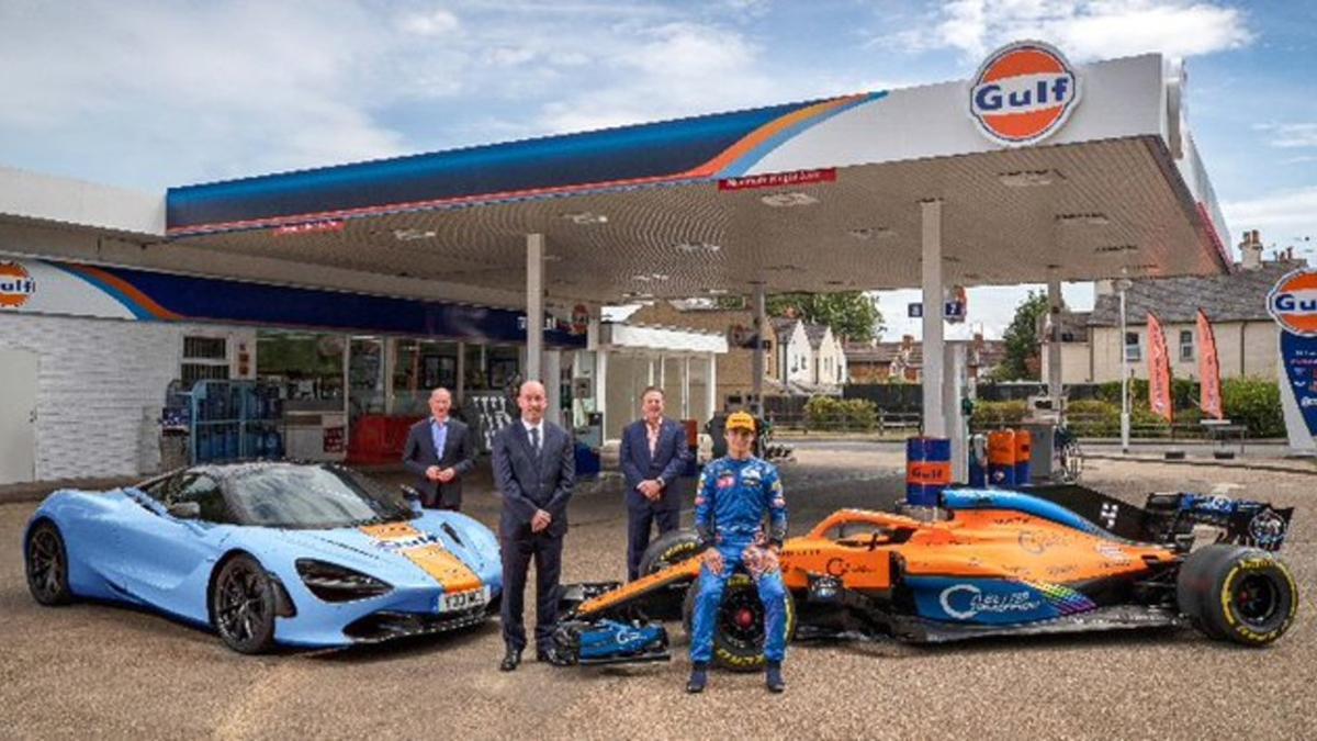 Acuerdo de McLaren y Gulf Oil
