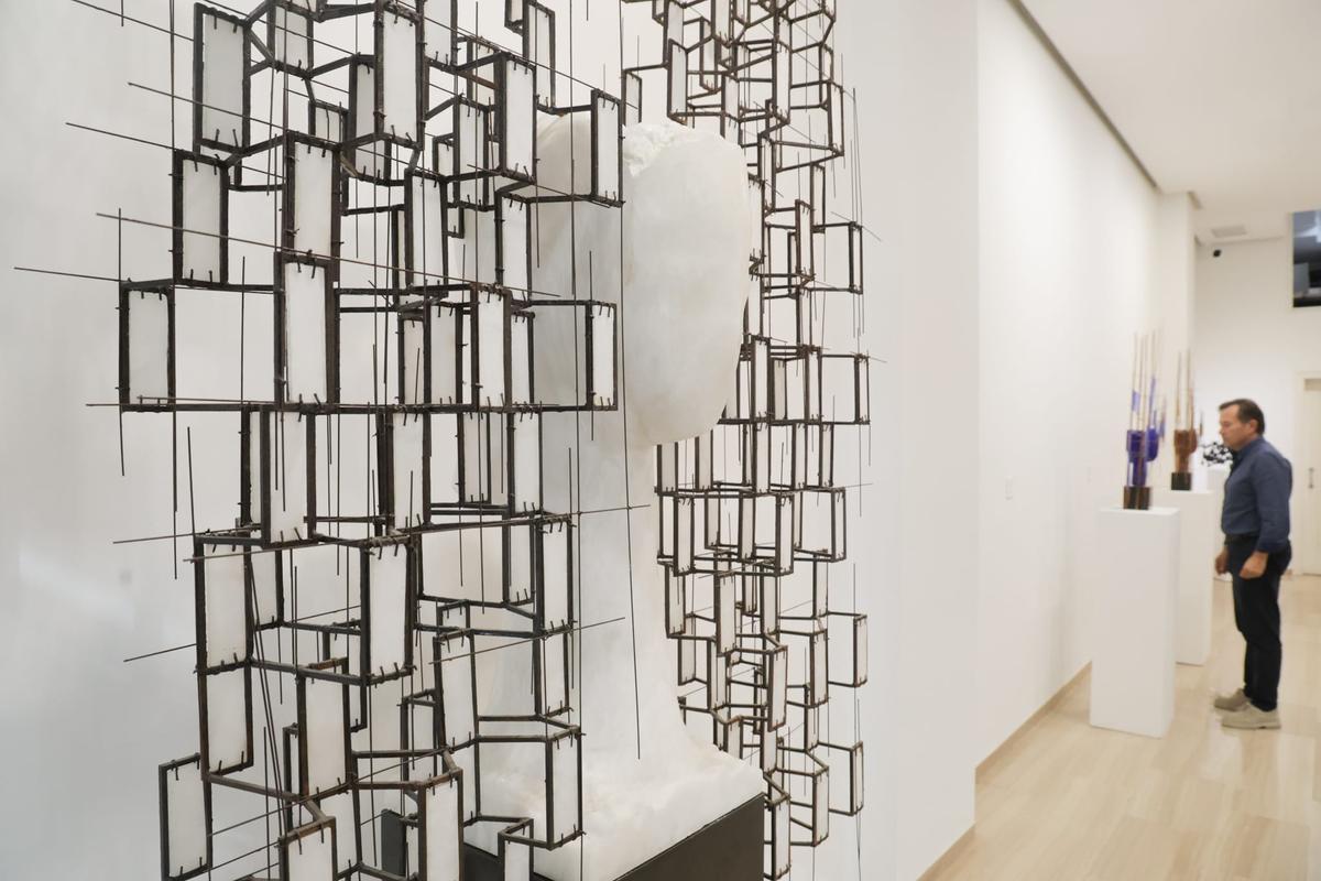 Las esculturas de Manolo Valdés en la Galería Benlliure, en una imagen de archivo.