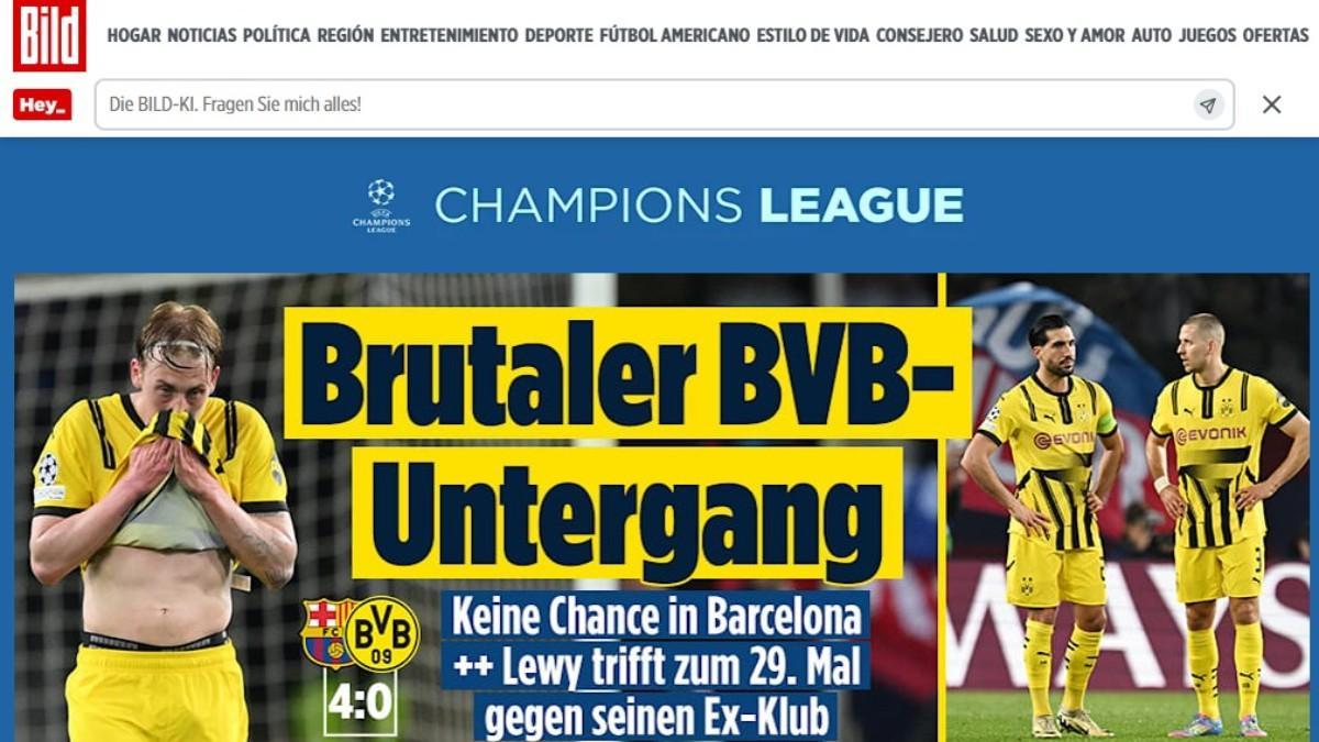 Resumen, goles y highlights del FC Barcelona 4-0 Borussia Dortmund de la ida de los cuartos de final de la Champions League