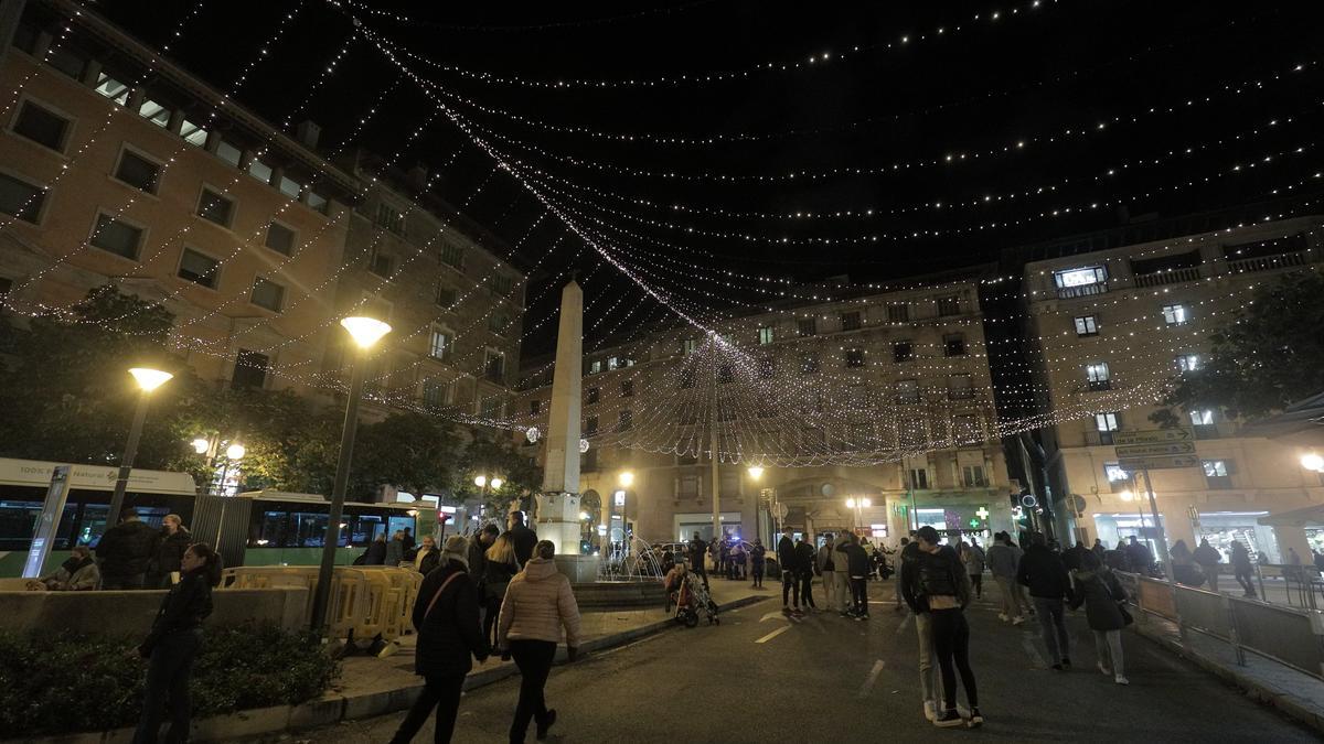 La Navidad llega a Palma: así ha sido el encendido de luces