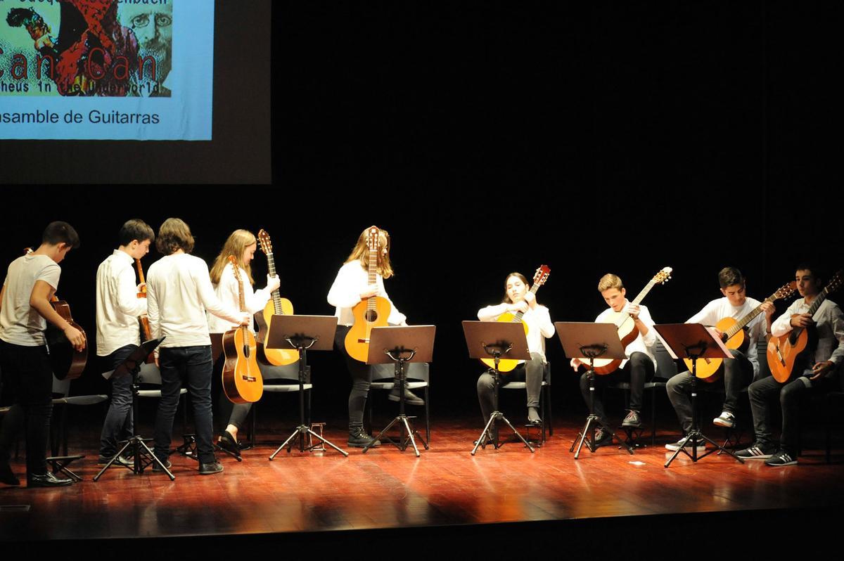 Un concierto en el Auditorio por parte de los alumnos del Conservatorio.
