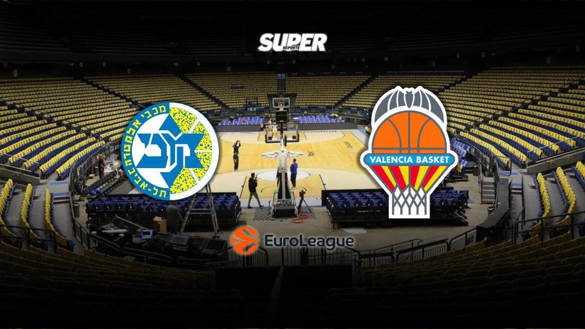 Maccabi Tel Aviv – Valencia Basket, en directo: partido de Euroliga minuto a minuto