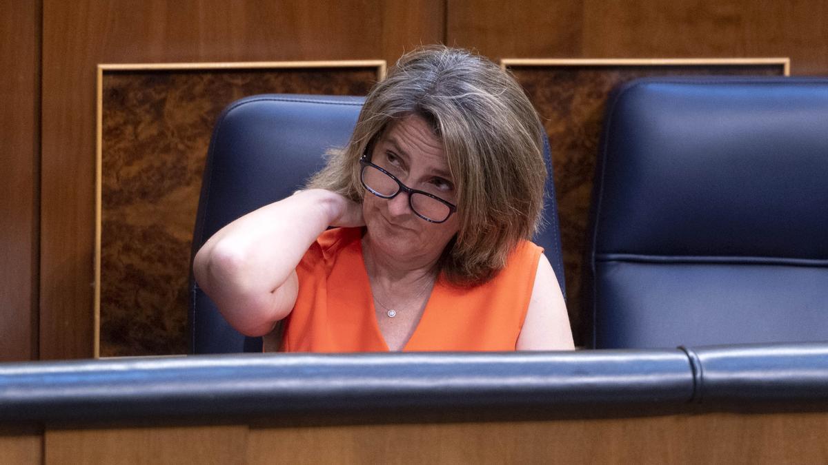 La vicepresidenta tercera y ministra para la Transición Ecológica y el Reto Demográfico, Teresa Ribera.