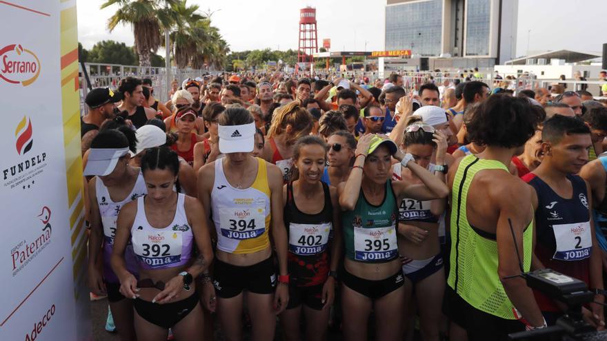 Fernando Carro y Meritxel Soler, reyes del Medio Maratón español en Paterna