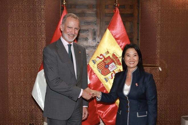 Felipe VI, testigo del péndulo peruano: de Castillo a Fujimori en cinco años