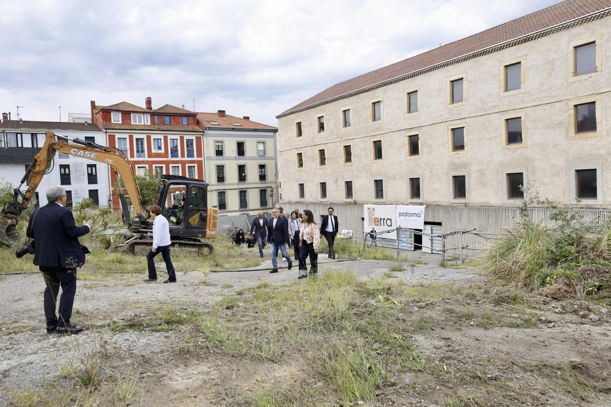 EN IMÁGENES: Comienzan las obras del futuro Centro de Arte Tabacalera de Gijón
