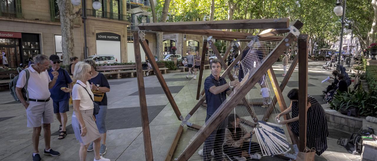 El festival de patrimonio textil Xtant teje una red de artesanía en Mallorca