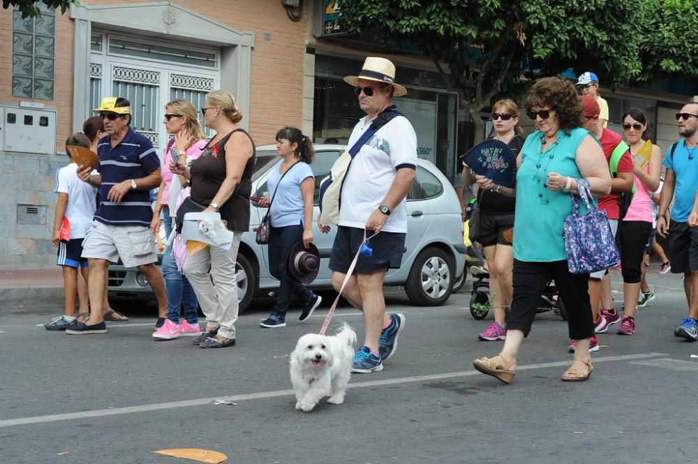 Romería de la Virgen de la Fuensanta: Paso por Bar