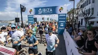 Cortes de tráfico este sábado por el Santa Eulària Ibiza Marathon