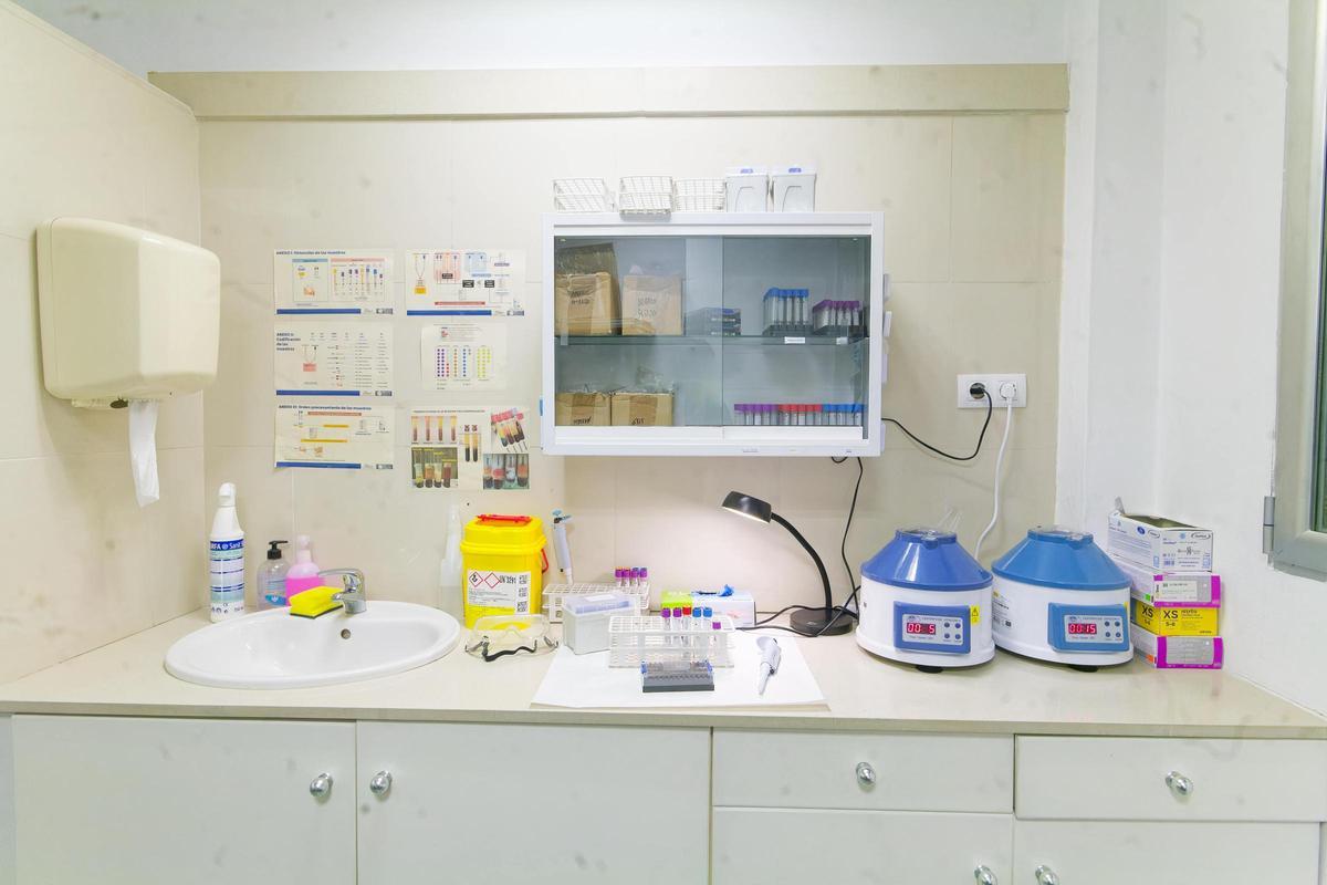 El laboratorio en Castellón.