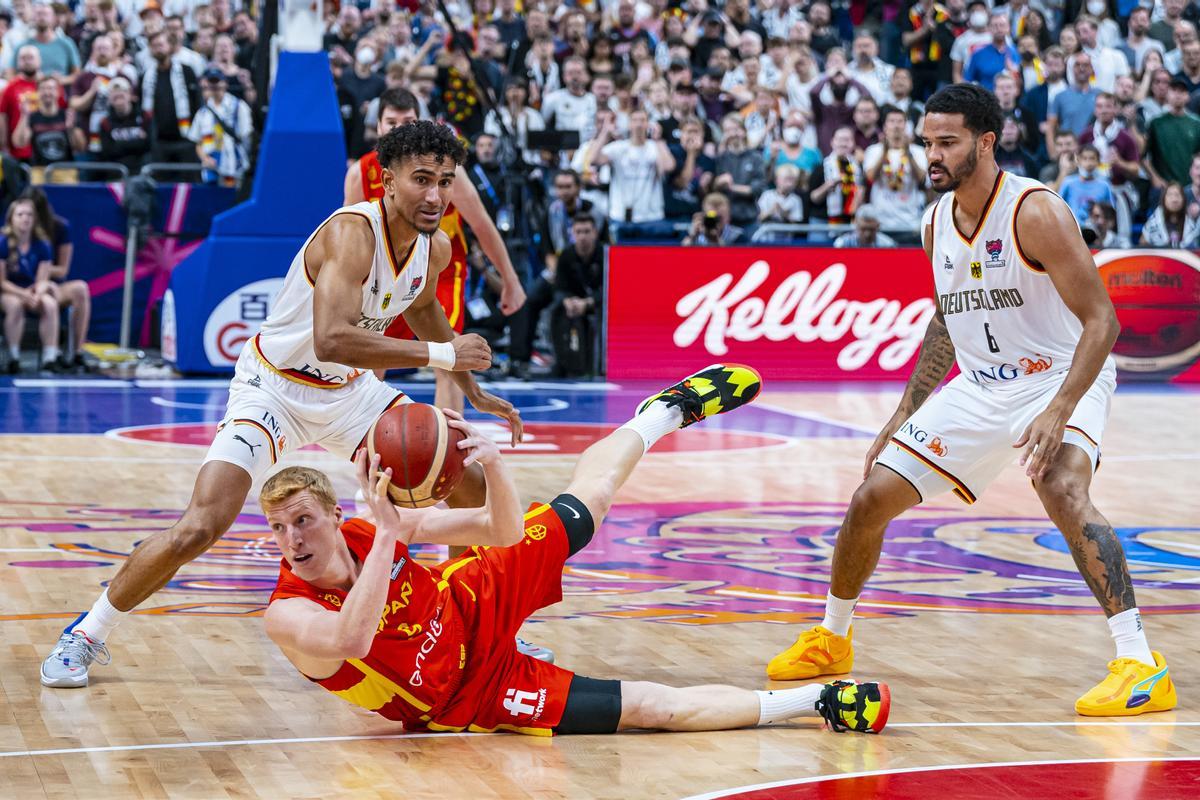 Alberto Díaz en el Eurobasket 2022.