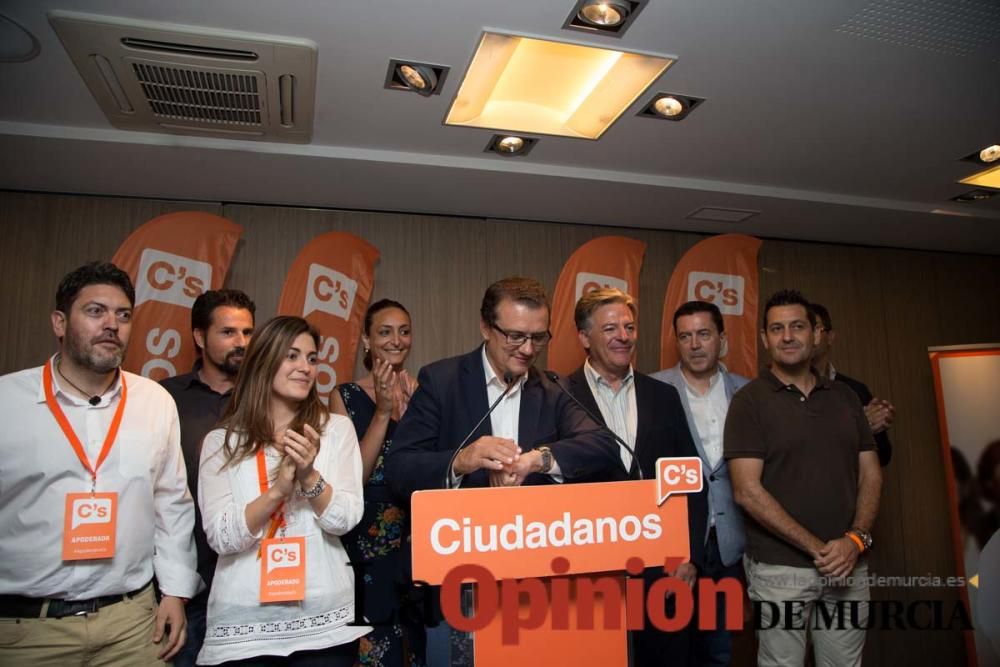 Noche electoral en Ciudadanos