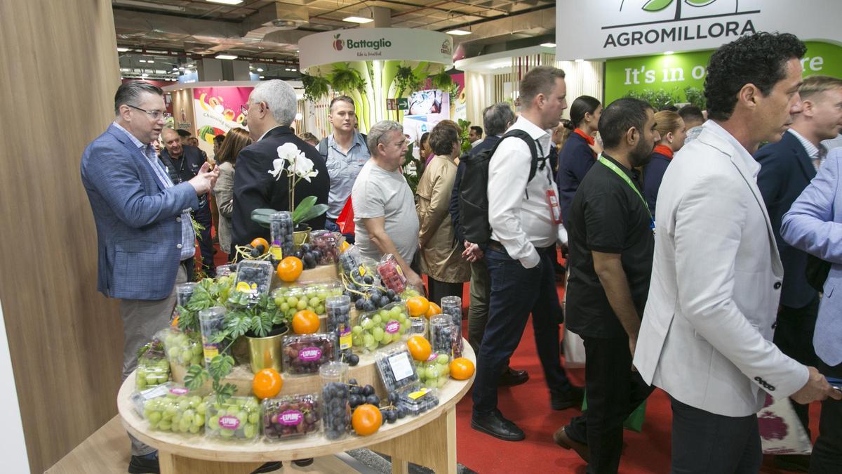 La superficie expositiva de Fruit Attraction 2025 alcanzó los 78.000 metros cuadrados.