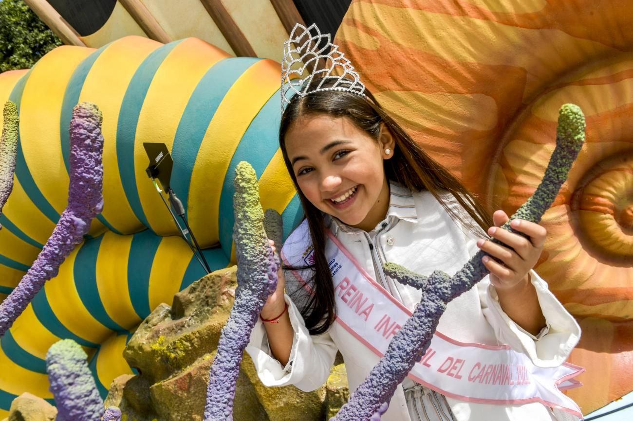 Dalía Martín Almeida, Reina infantil del Carnaval