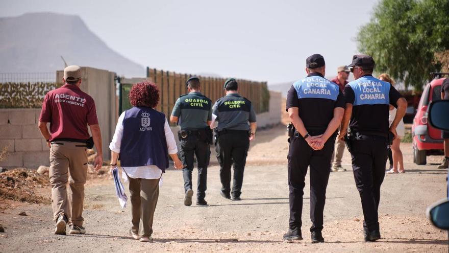 Fuerteventura refuerza la vigilancia para frenar las ilegalidades en suelo rústico