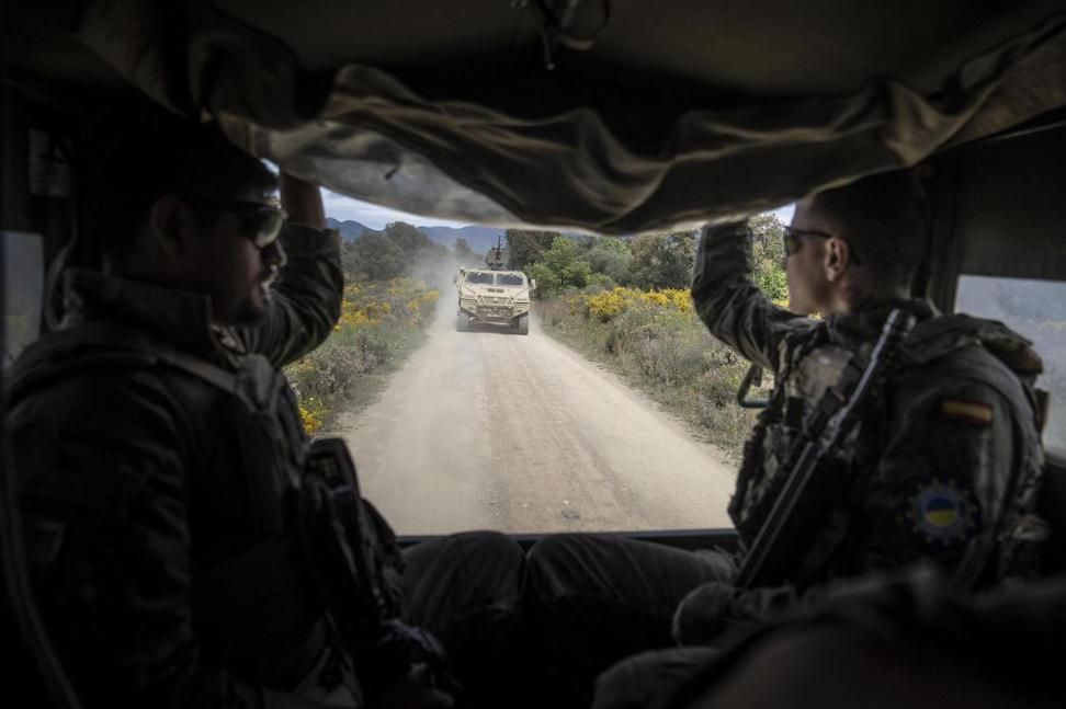 L’Exèrcit ensinistra en tàctiques de combat l’elit de la defensa ucraïnesa a Sant Climent Sescebes