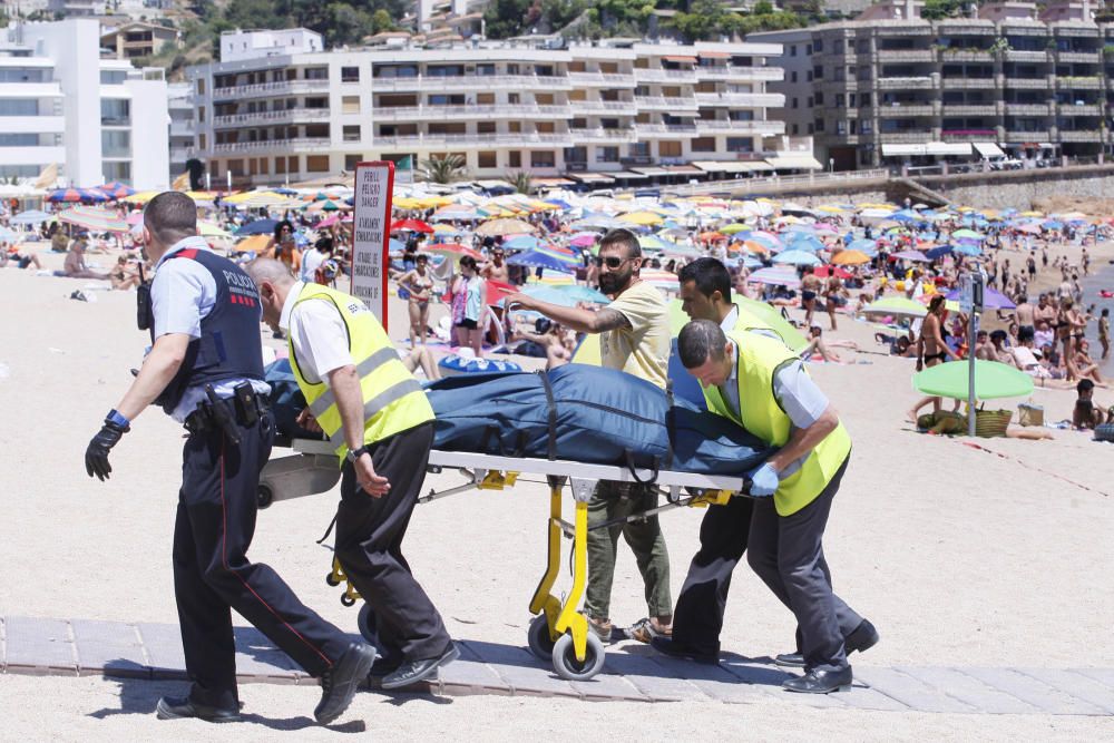 Submarinista mort Tossa de Mar