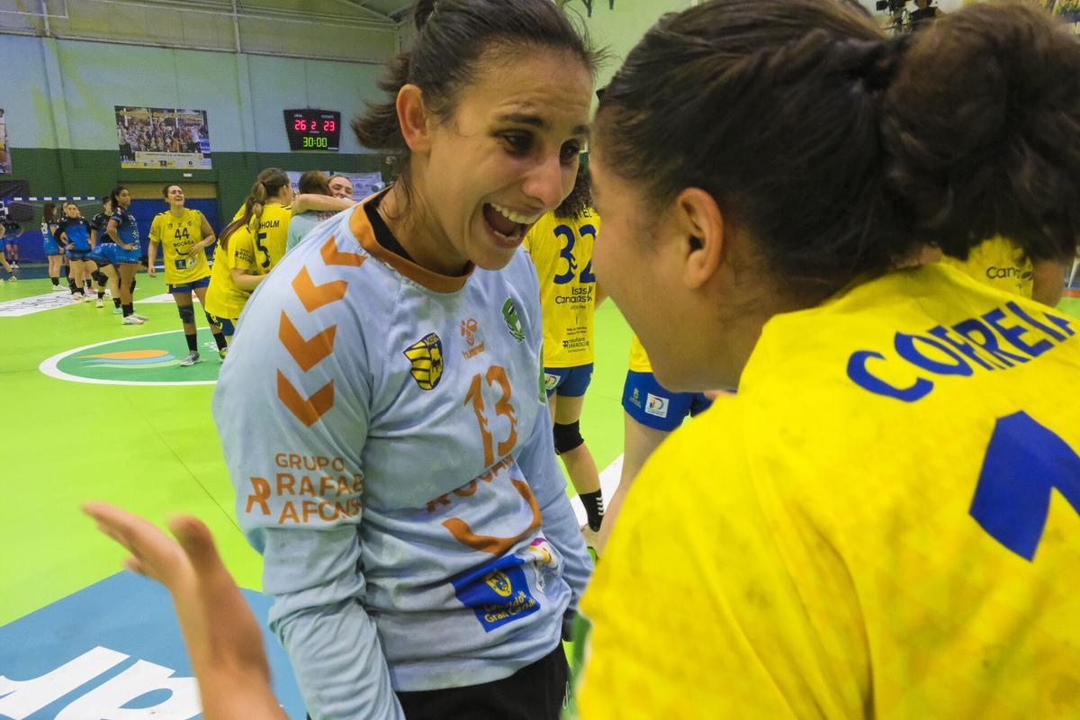 El Rocasa Gran Canaria se corona en la Liga Guerreras Iberdrola por segunda vez siete años