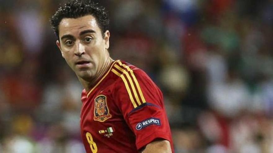 Xavi no jugará el viernes contra Finlandia