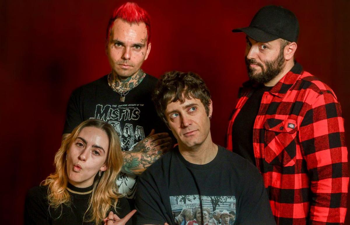 El grupo madrileño de música pop punk La La Love You. |  RICARDO RUBIO /EUROPA PRESS
