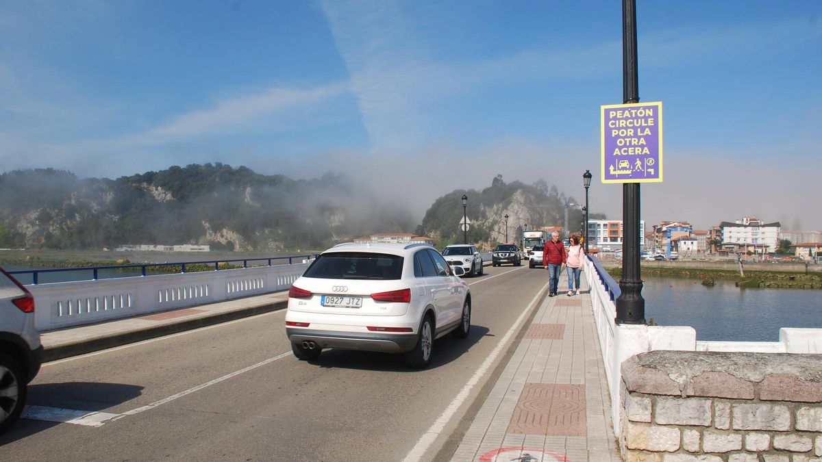 El puente de Ribadesella.