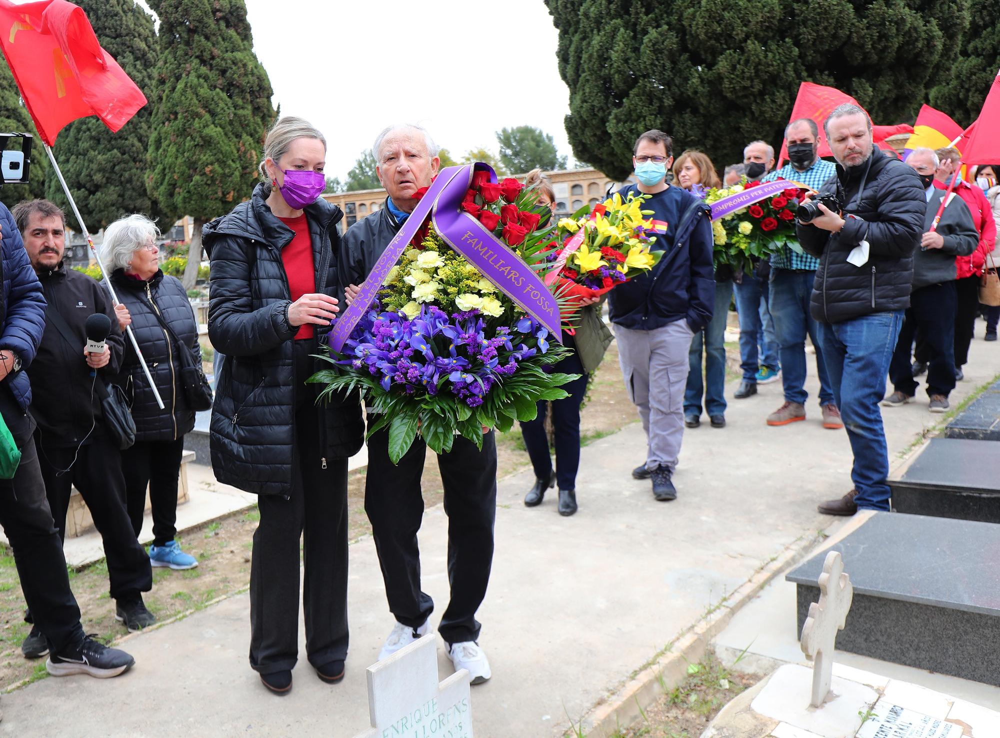 «La lucha no acaba hasta que nuestros familiares estén fuera de las fosas»