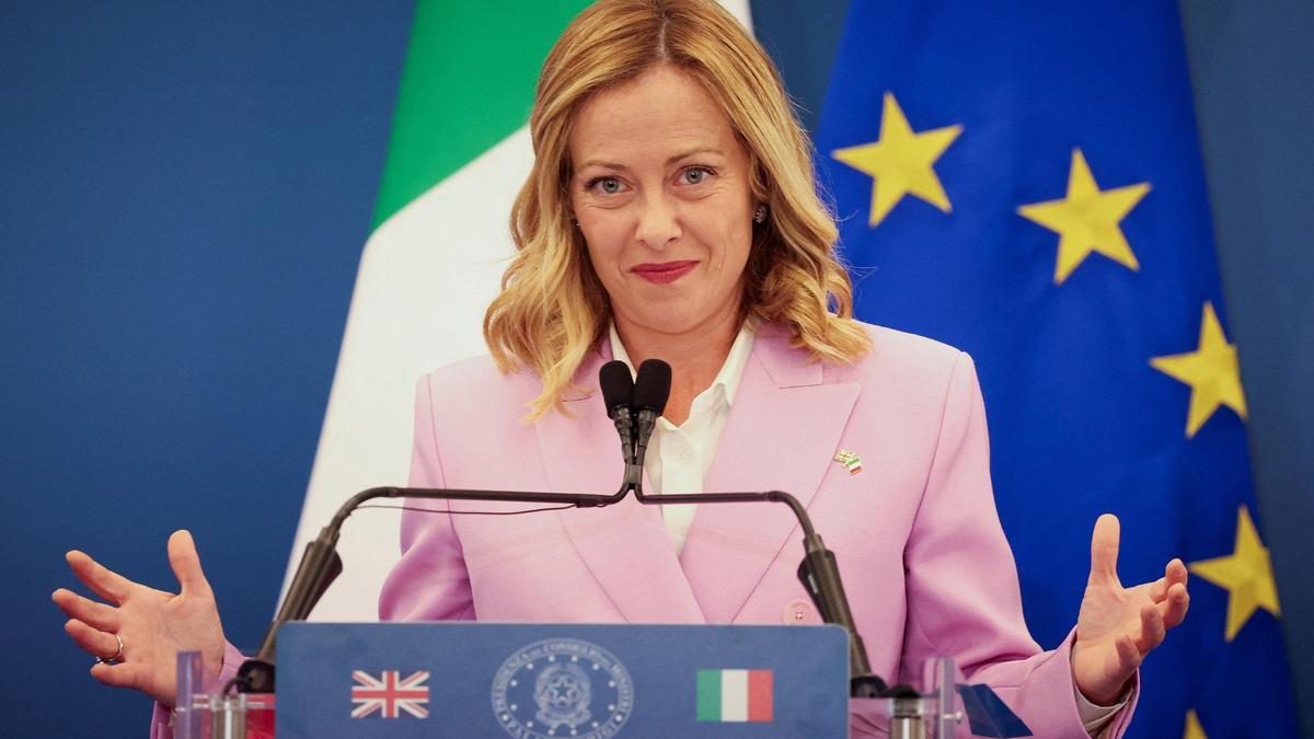 Giorgia Meloni, primera ministra de Italia