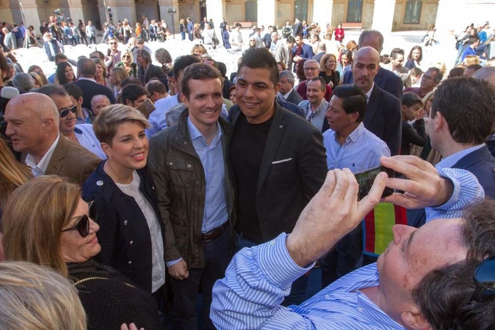 Acto de presentación de Noelia Arroyo como candidata a la alcaldía de Cartagena