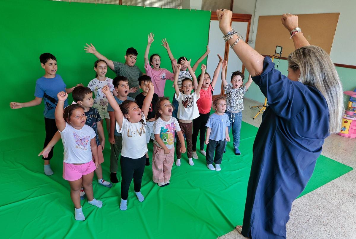 El CEIP Los Campitos, una escuela rural con quince niños