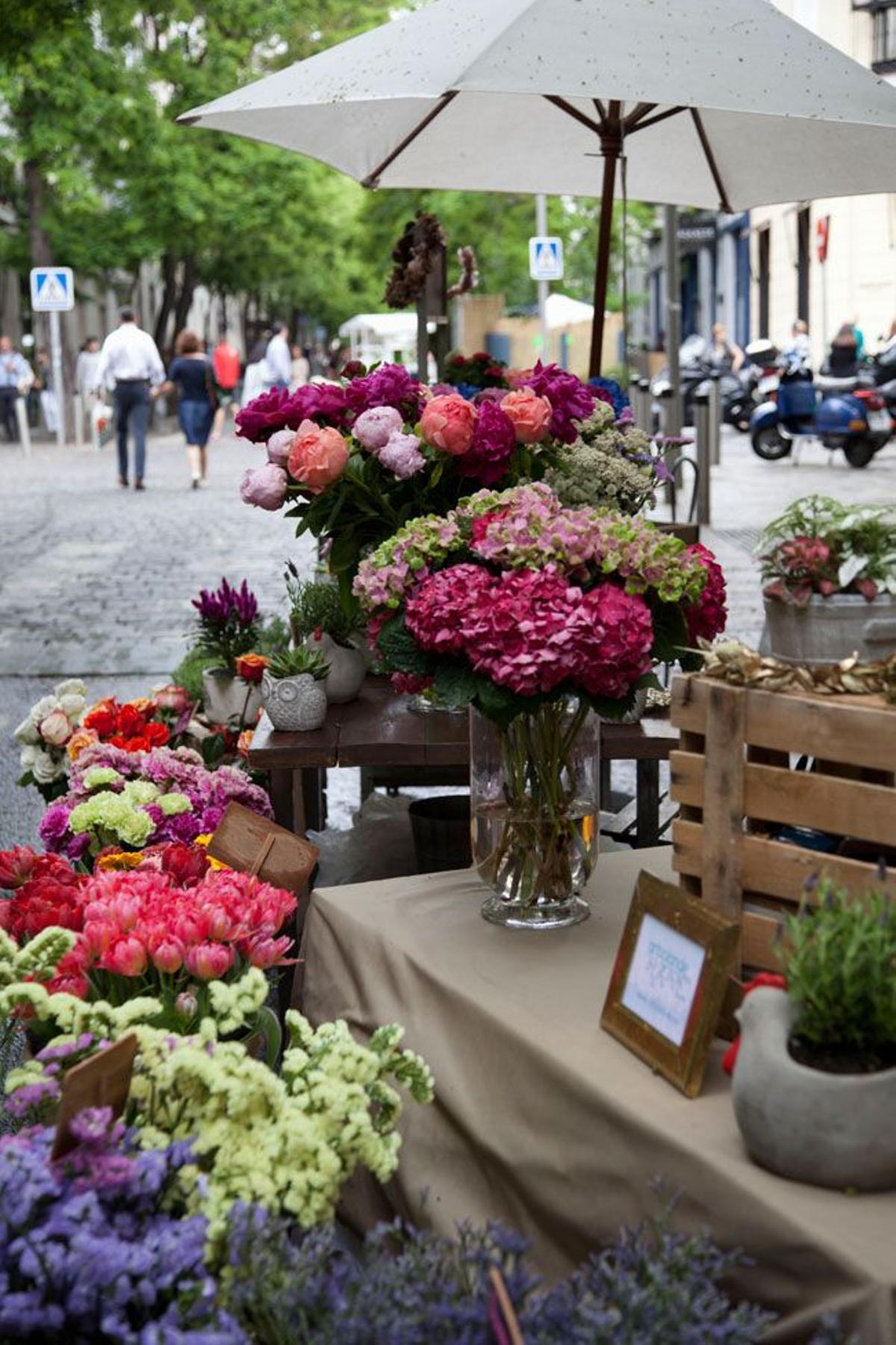 Mercado de las flores de primavera (Madrid)