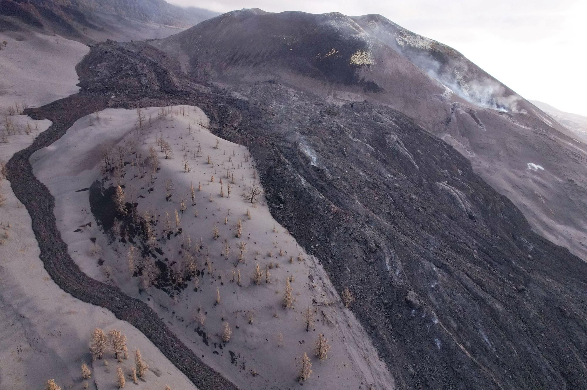 Tres meses de lava en La Palma: las imágenes más espectaculares del volcán