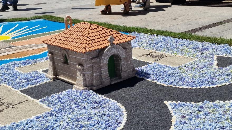 La fiesta de las alfombras florales del Corpus en Bueu (II)