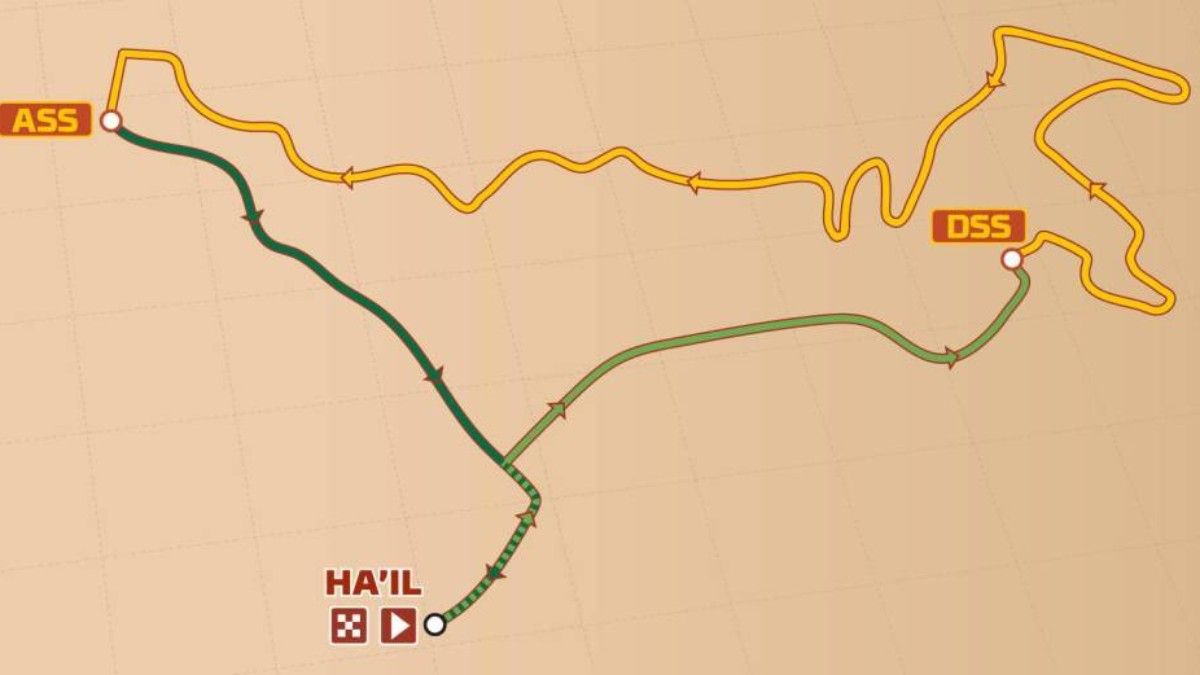 El Dakar aborda este jueves la quinta etapa, el segundo bucle entorno a la localidad de Ha'il