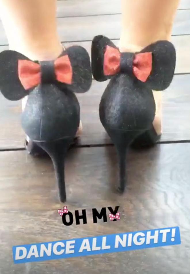 Las orejas de Mickey y Minnie Mouse adornan los zapatos de Primark