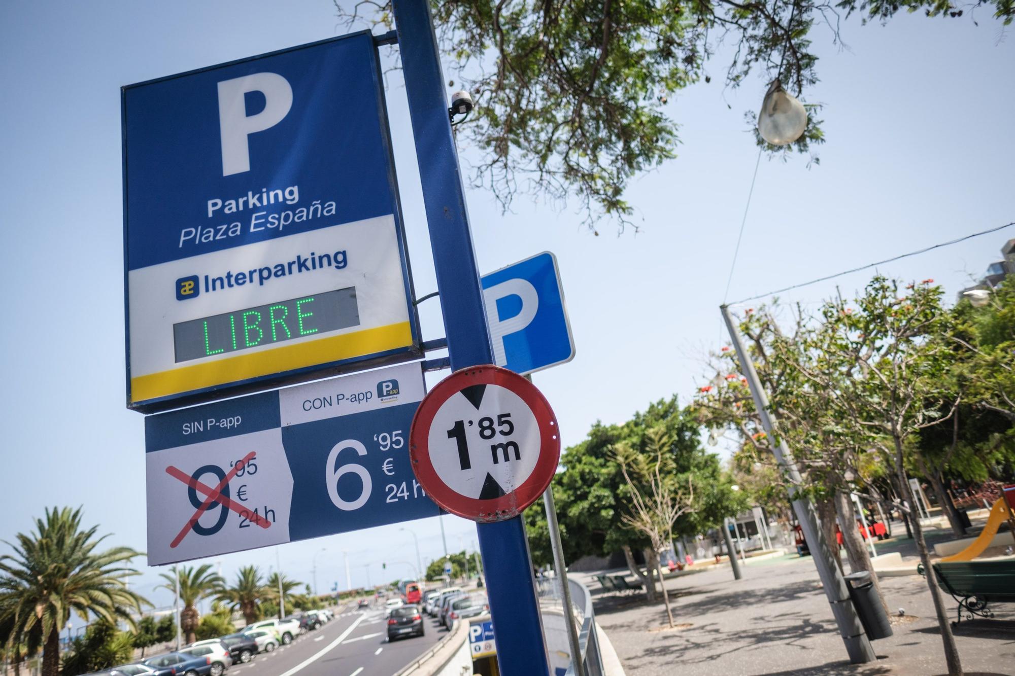 Parking plaza  España, Santa Cruz