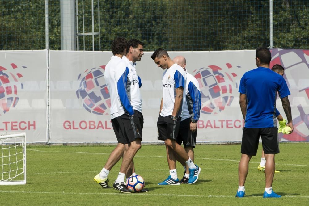 Entrenamiento del Real Oviedo