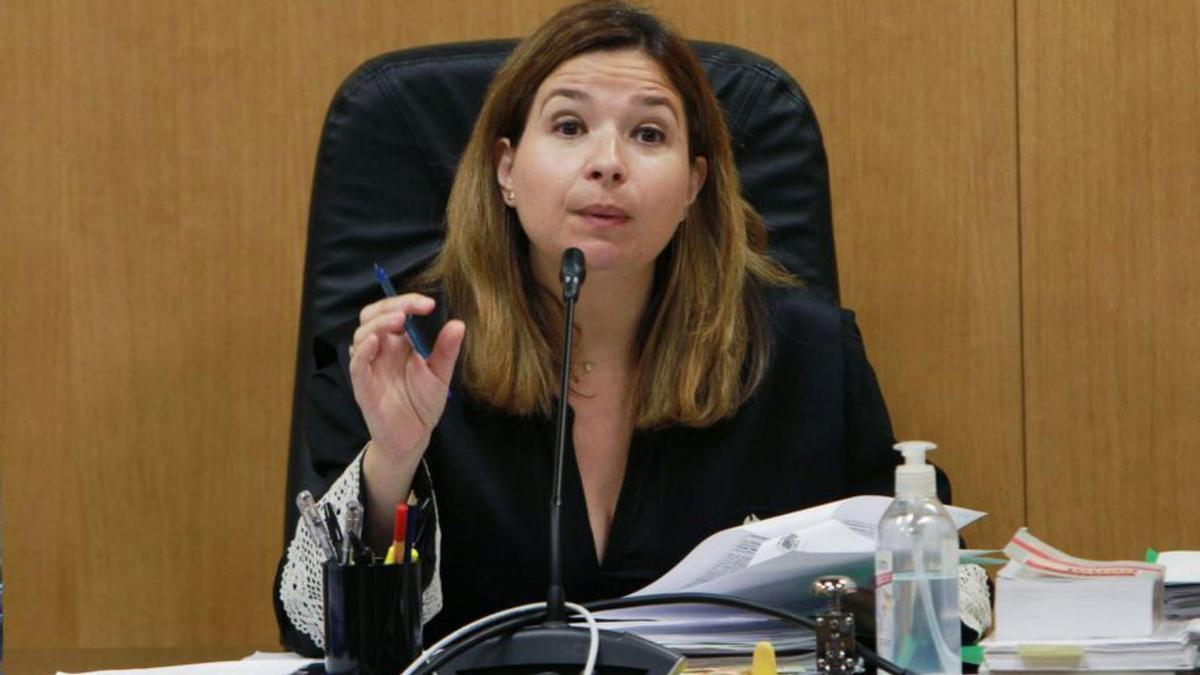 La magistrada del Penal 2 de Ourense, Susana Pazos.
