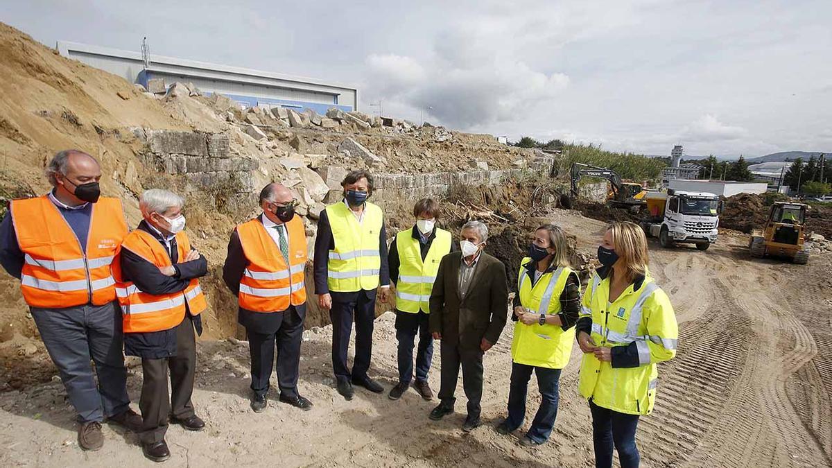 Visita a las obras de la ampliación del Ifevi