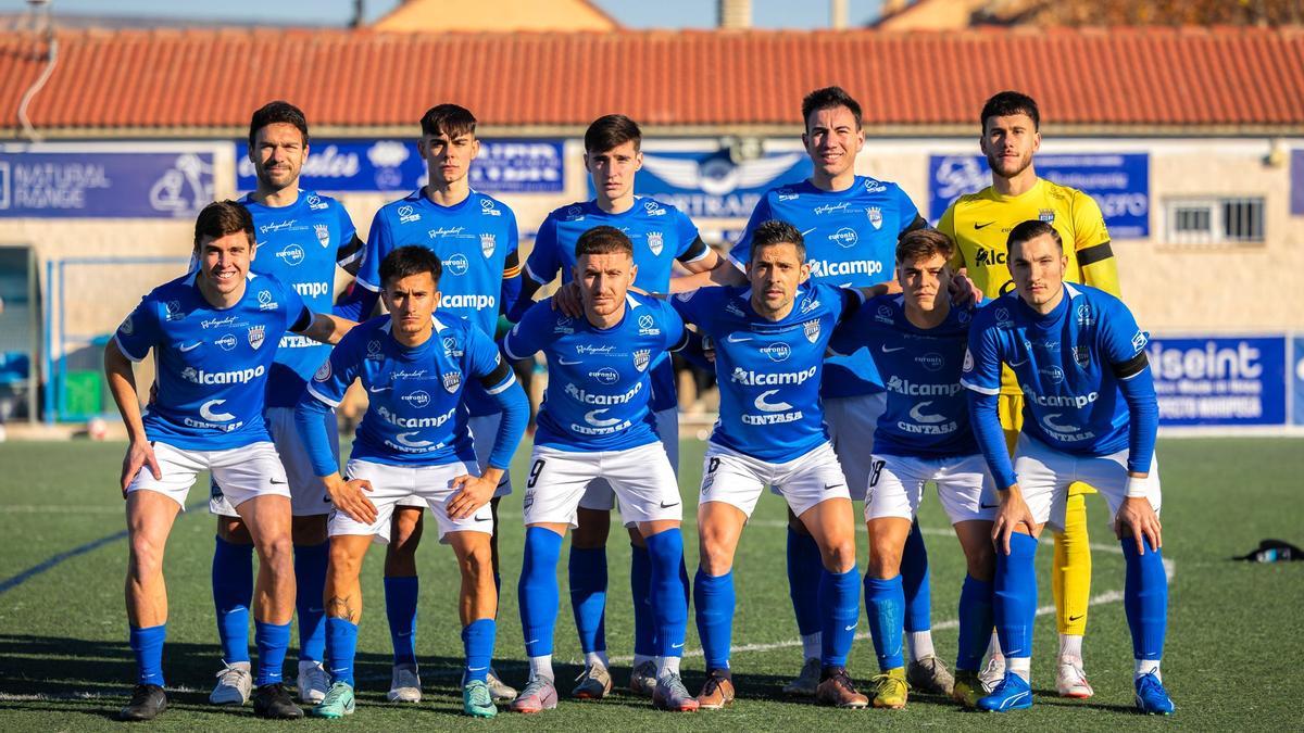 El once del Utebo para medirse al San Juan, al que los de Juan Carlos Beltrán han doblegado por 3-2.