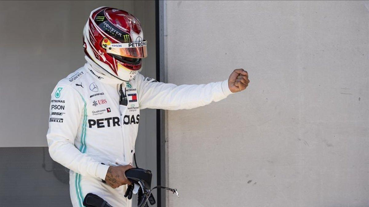 Hamilton tras la sesión de clasificación