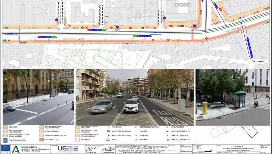 VÍDEO | José Luis Sanz anuncia una reordenación de Tussam por las obras del metro a la Ronda Histórica