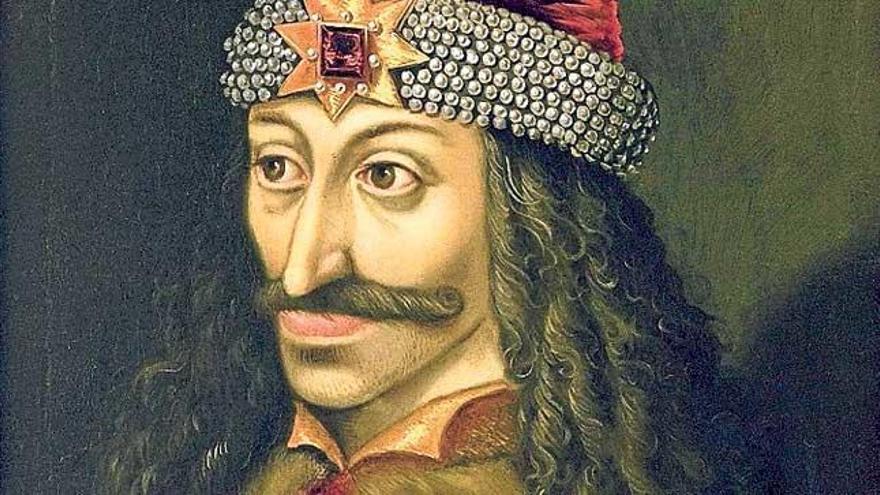 Retrato del voivoda Vlad Tepes III. El Empalador.