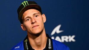 Fabio Quartararo, desesperado por el rendimiento de la Yamaha