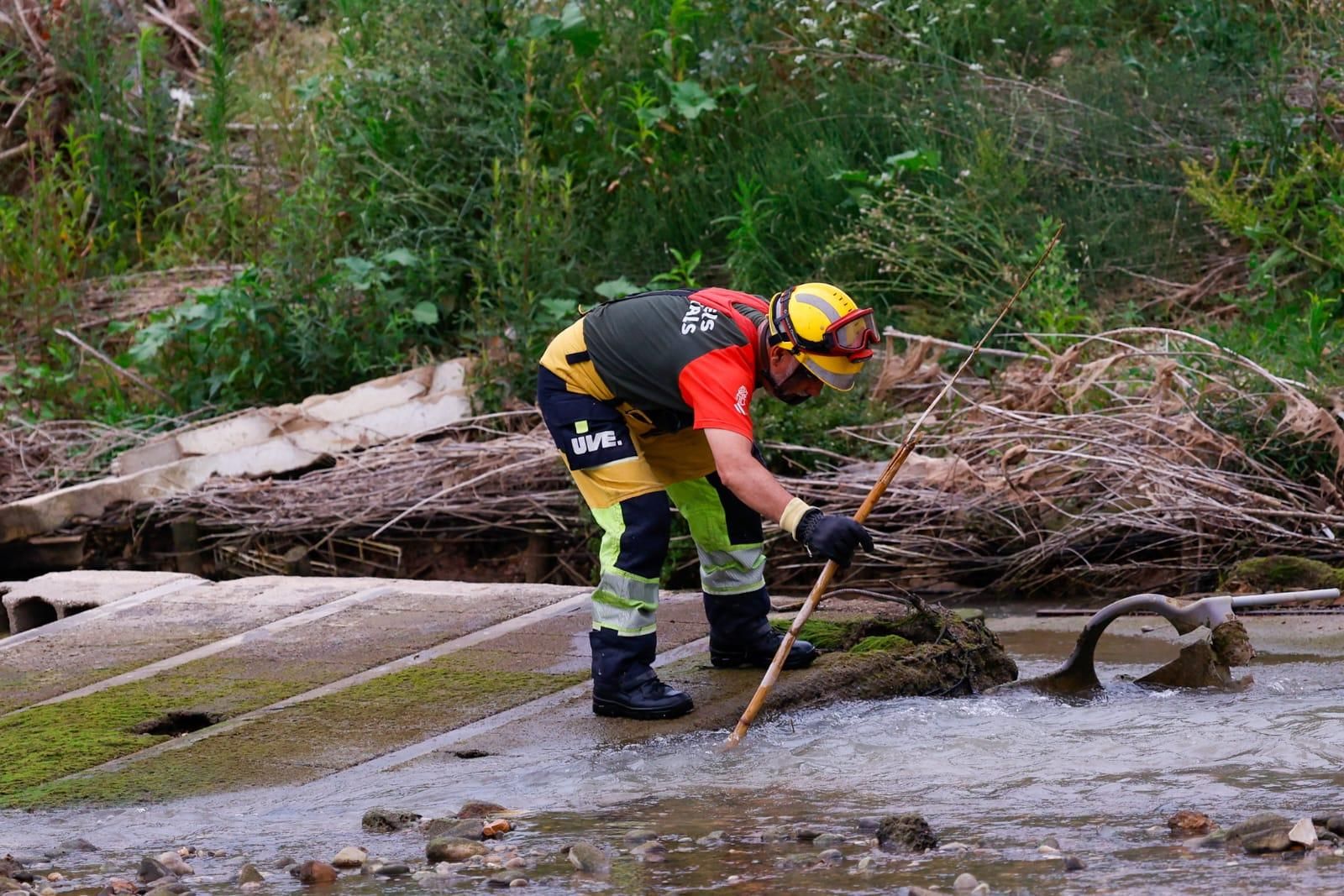 Buscan a un joven desaparecido en el río Túria